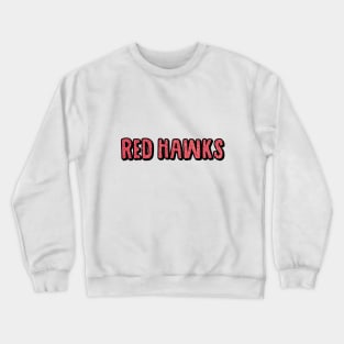 Montclair State Red Hawks glitter lettering Crewneck Sweatshirt